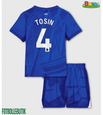 Chelsea Tosin Adarabioyo #4 Hemmaställ Barn 2025-26 Kortärmad (+ Korta byxor)